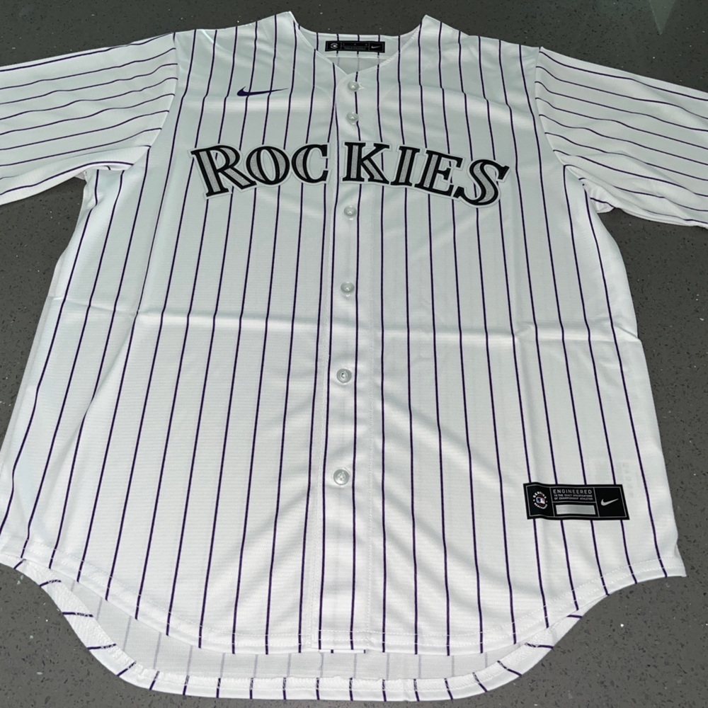 Official MLB, Nike Colorado Rockies jersey sz LG - Picture 1 of 12